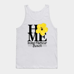 HOME Indian Harbour Beach Yellow Hibiscus Tank Top